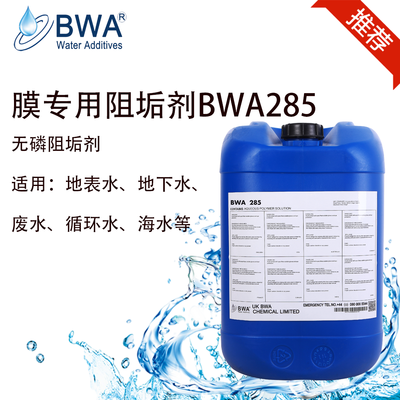 英國碧化BWA285膜專用無磷阻垢劑